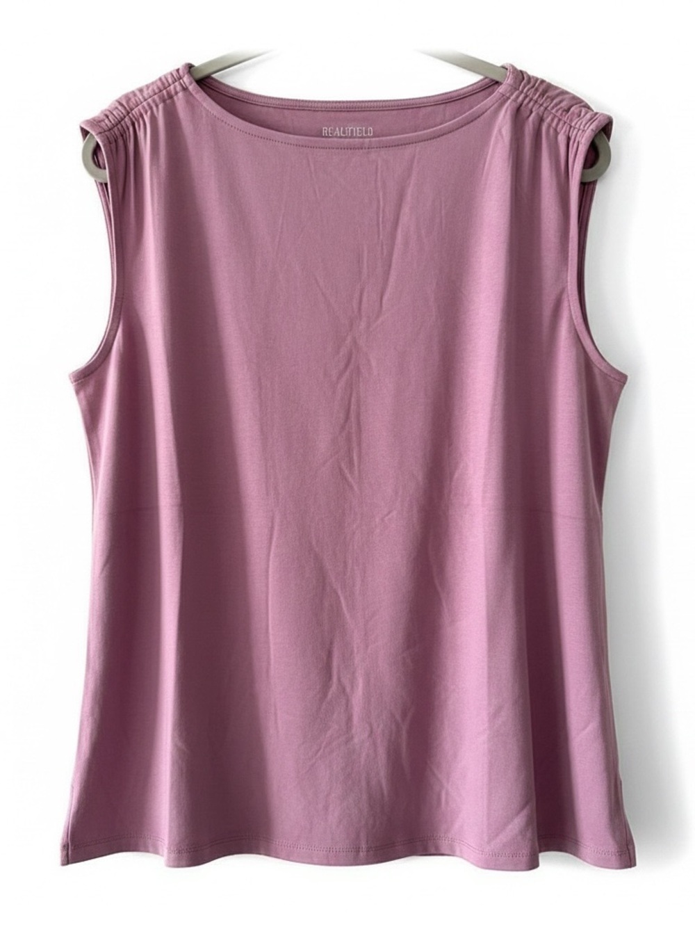 Sleeveless Tank Top in Mauve